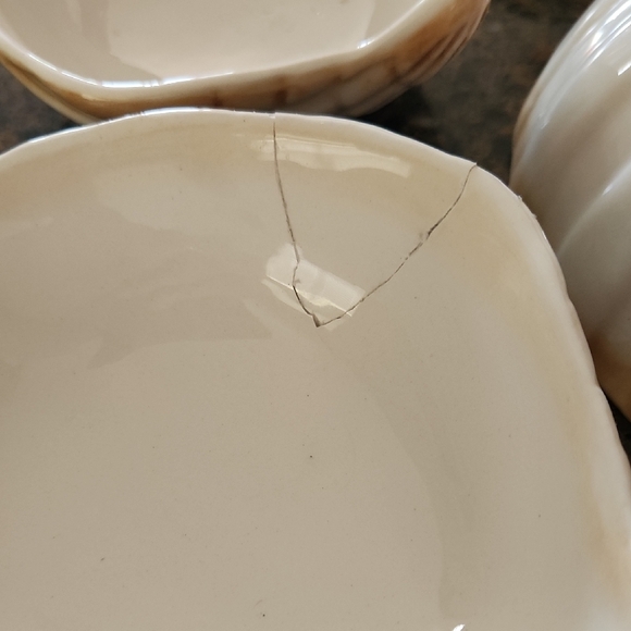 White Ceramic Measuring Cups Set - Picture 4 of 6